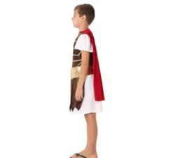 Costume da gladiatore con mantello per bambino