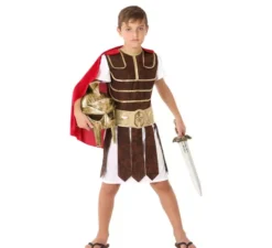 Costume da gladiatore con mantello per bambino