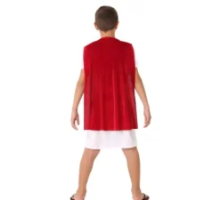 Costume da gladiatore con mantello per bambino