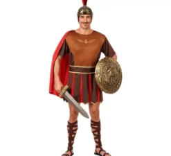 Costume da gladiatore romano per un uomo