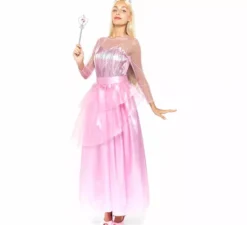 Costume da Glinda la buona strega del Nord per donna