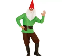 Costume da gnomo verde per uomo