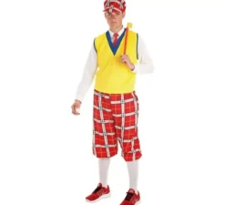 Costume da golfista per un uomo