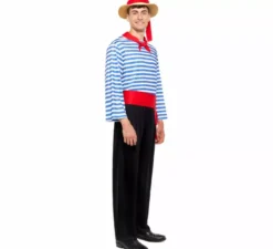 Costume da gondoliere veneziano per uomo
