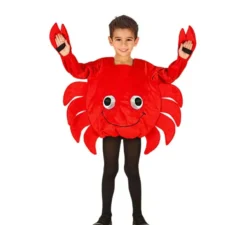 Costume da granchio rosso felice per bambino