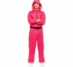 Costume da guardiacaccia per adulti con cappuccio
