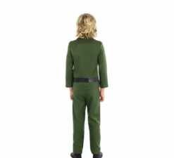 Costume da Guardia Civil verde per bambino