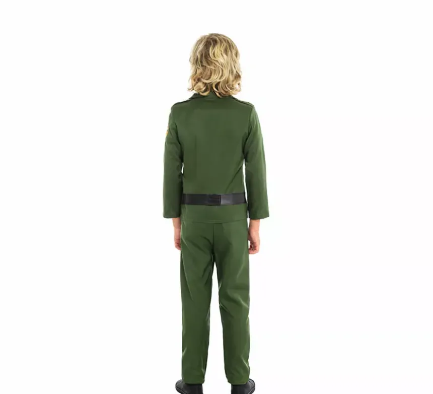 Costume da Guardia Civil verde per bambino