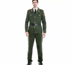 Costume da Guardia Civil verde per uomo