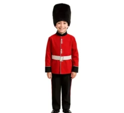 Costume da guardia inglese per un bambino