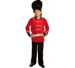Costume da guardia inglese per un bambino