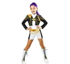 Costume da guerriera K-Pop classica Rumi Golden per ragazze