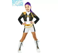 Costume da guerriera K-Pop classica Rumi Golden per ragazze