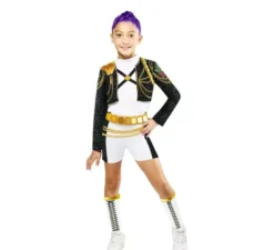 Costume da guerriera K-Pop Rumi Golden per ragazze