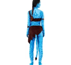 Costume da guerriera tribale blu per donna