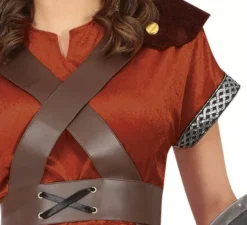 Costume da guerriera vichinga nordica per donna