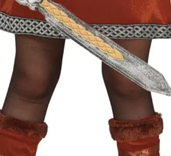 Costume da guerriera vichinga nordica per ragazza