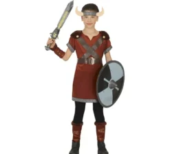 Costume da guerriera vichinga nordica per ragazza