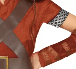 Costume da guerriera vichinga nordica per ragazza
