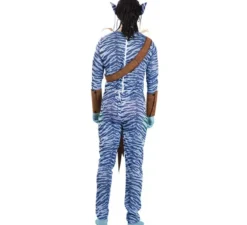 Costume da guerriero blu per un uomo