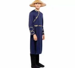 Costume da guerriero cinese per uomo