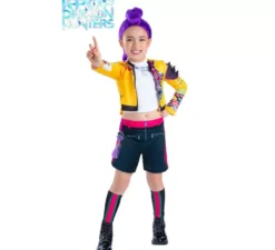 Costume da guerriero classico K-Pop Rumi per ragazze