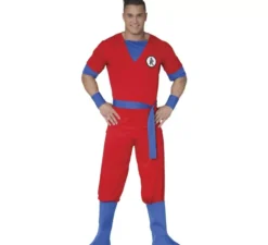 Costume da guerriero combattente per uomo adulto