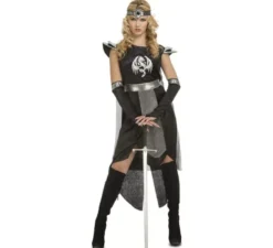 Costume da guerriero drago medievale per una donna