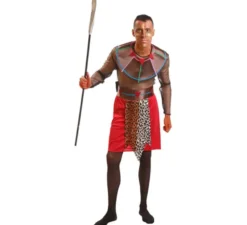 Costume da guerriero maasai per un uomo