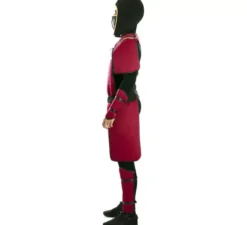 Costume da guerriero samurai rosso per uomo