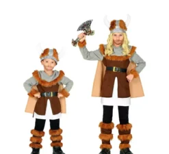 Costume da guerriero vichingo nordico per bambino