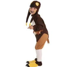 Costume da gufo pazzo per ragazzo