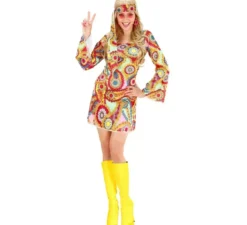 Costume da hippie civettuola per donna