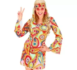 Costume da hippie civettuola per donna