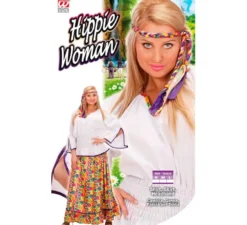 Costume da hippie di velluto da donna