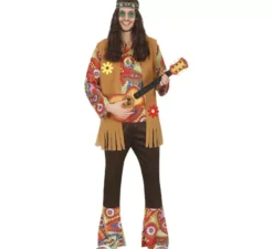 Costume da hippie Pace e Amore per uomo