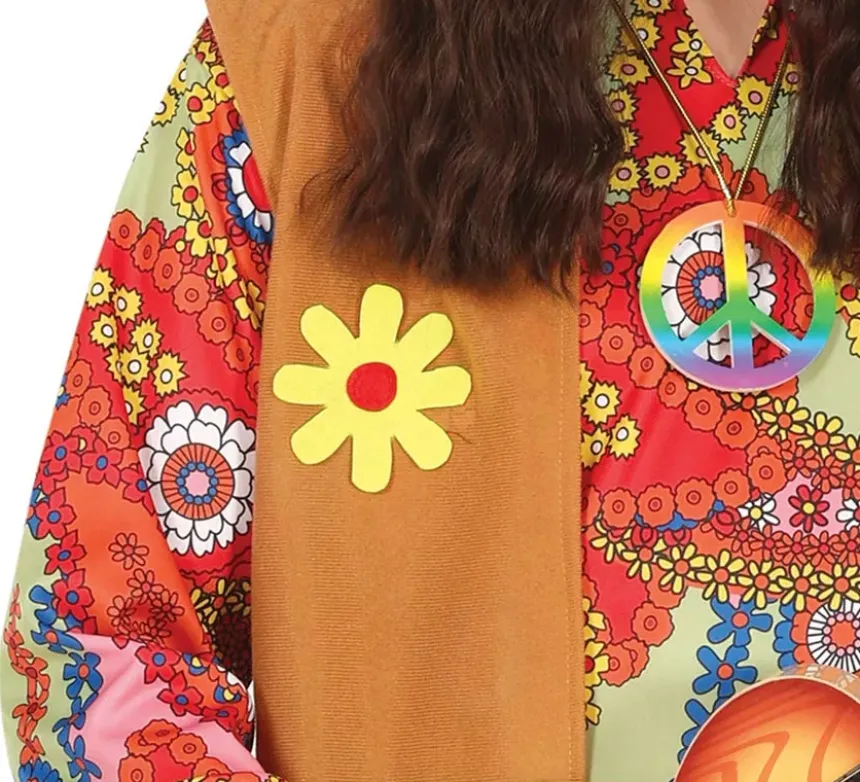 Costume da hippie Pace e Amore per uomo