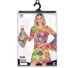Costume da hippie Peace and Love anni '60 per donna