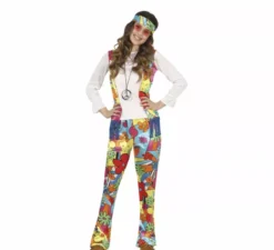Costume da Hippie psichedelico per adolescenti