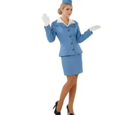 Costume da hostess di volo per una donna