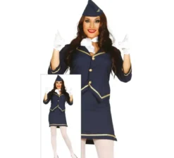 Costume da hostess di volo per una donna