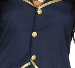 Costume da hostess di volo per una donna