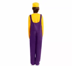 Costume da idraulico giallo per bambino