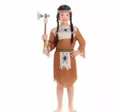 Costume da indiana Apache per bambina