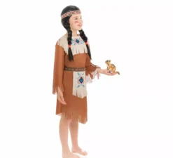 Costume da indiana Apache per bambina