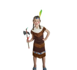 Costume da Indiana Apache per bambina