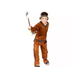 Costume da indiano marrone per bambino