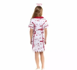 Costume da infermiera insanguinata per bambine