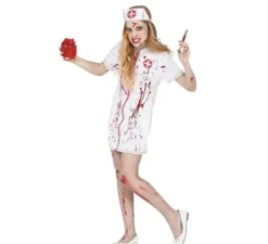 Costume da infermiera zombie per bambine