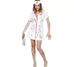 Costume da infermiera zombie per donna